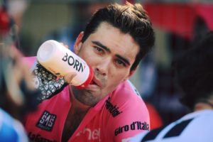 Born Italia Tom Dumoulin maglia rosa Giro D'Italia Borraccia