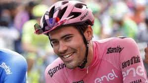Born Italia Tom Dumoulin maglia rosa Giro D'Italia Sorriso