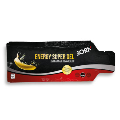 Prodotto gel energetico Born Energy Super Gel Banana