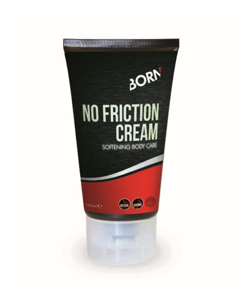 Prodotto crema per il corpo protettiva e lenitiva Born No Friction Cream contro lo sfregamento